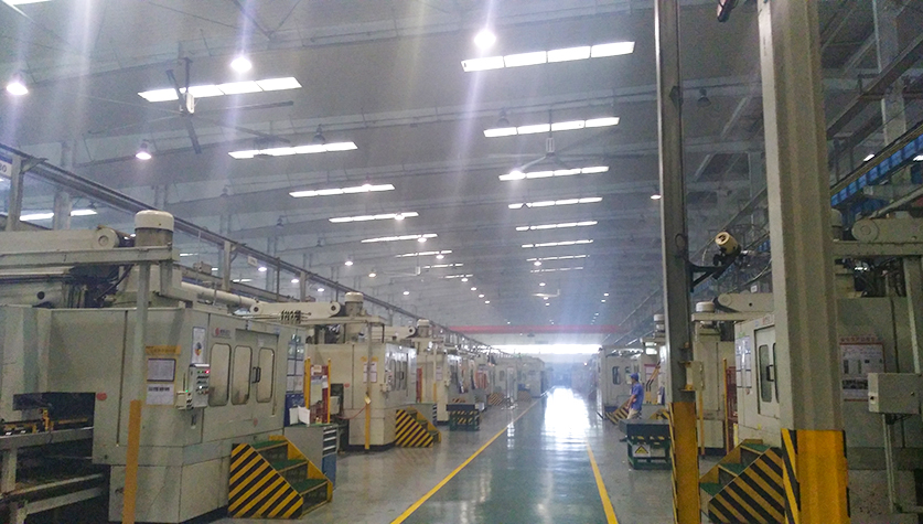 机械加工车间通风降温