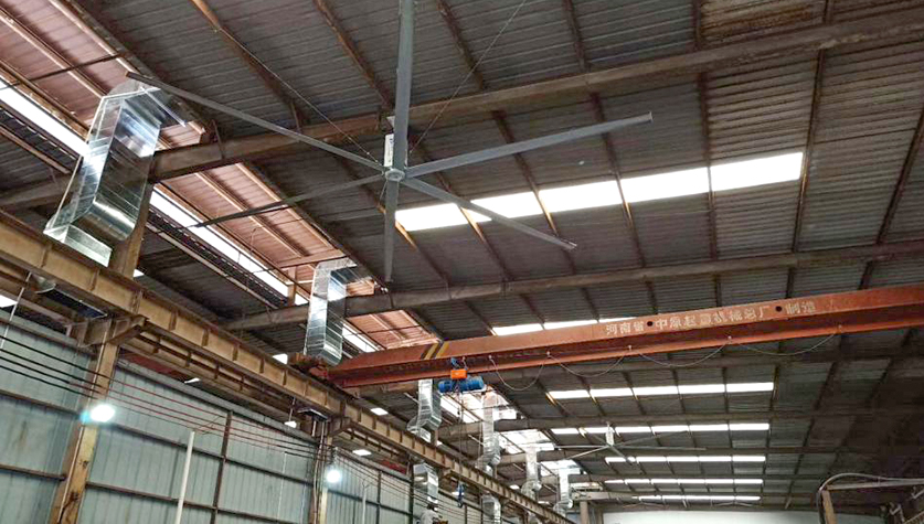 钢结构厂房通风降温方案