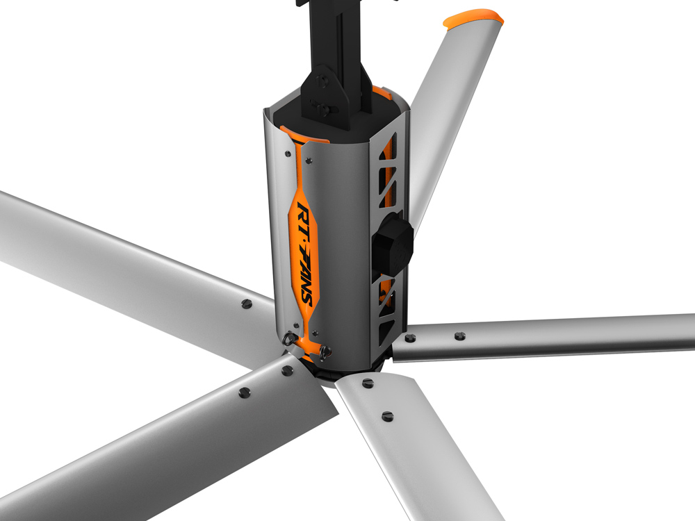 相对空间高度较低的场所如何选择风扇驱除高温呢--选“瑞泰风”低空商用风扇